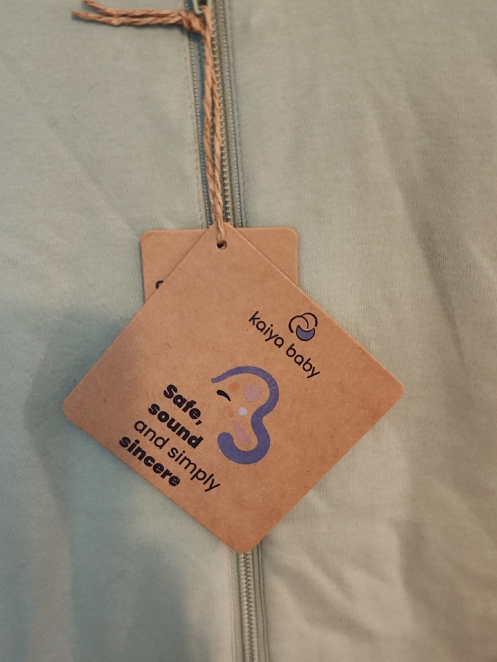 Kaiya Baby Canel Wool Sleep Sack NWT 6-18 MONTHS - Picture 2 of 3